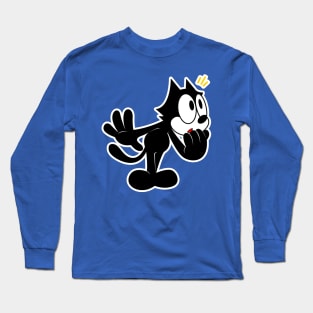 Surprised Kitty Long Sleeve T-Shirt